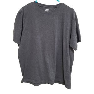 Lands' End Men's Charcoal Short Sleeve Tee